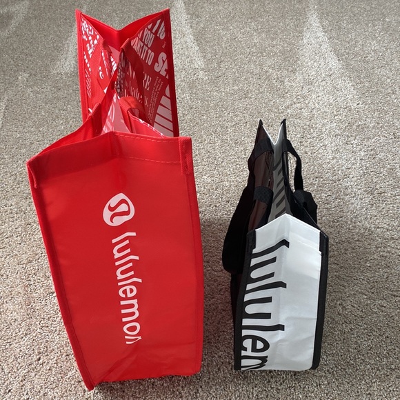 Lululemon Reusable Tote Bags (2) - Picture 4 of 14